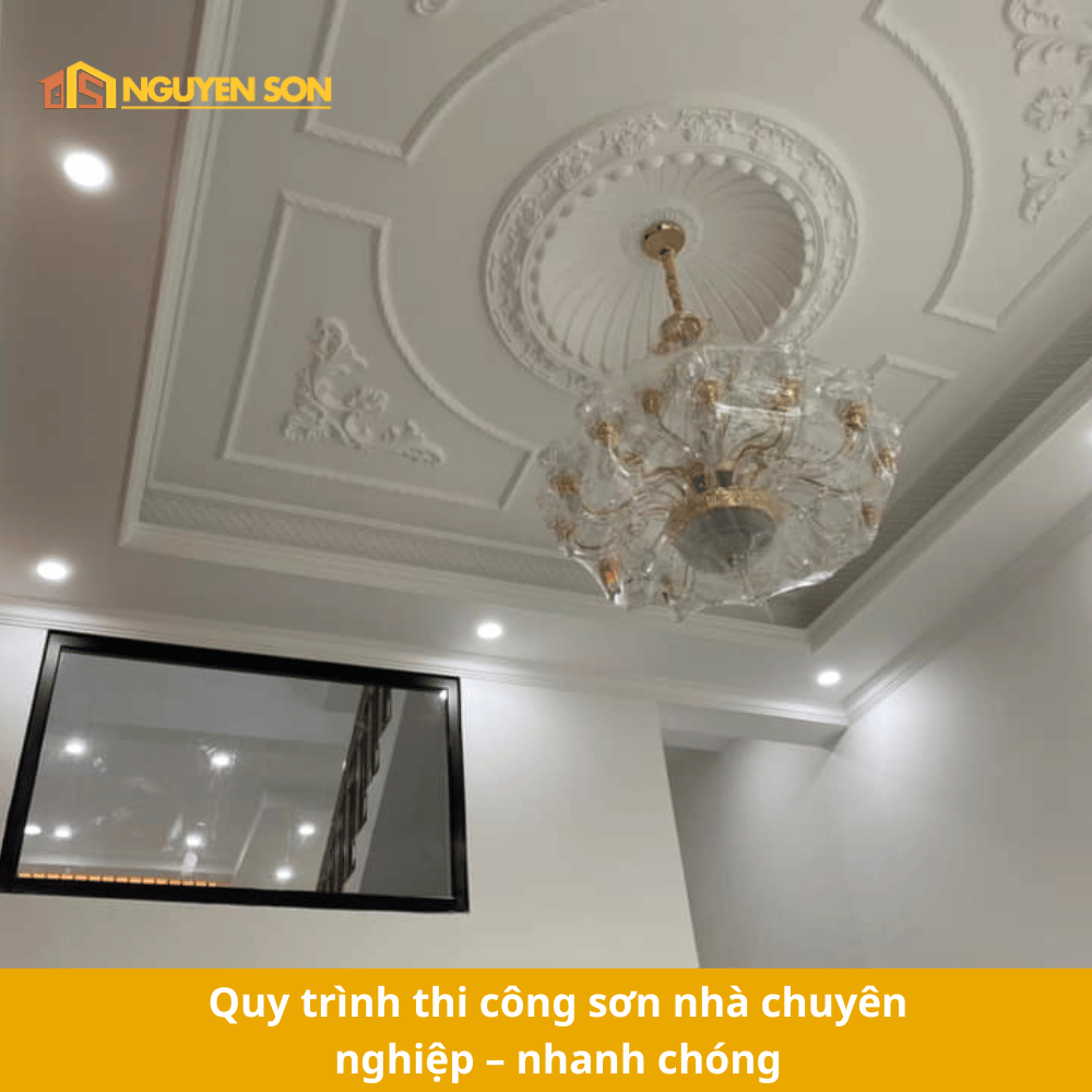 Quy trình thi công sơn nhà chuyên nghiệp – nhanh-chong