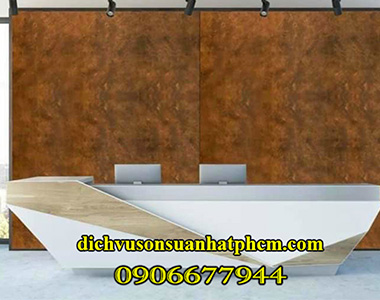 Dịch vụ thi công sơn hiệu ứng rỉ sét PUKACO